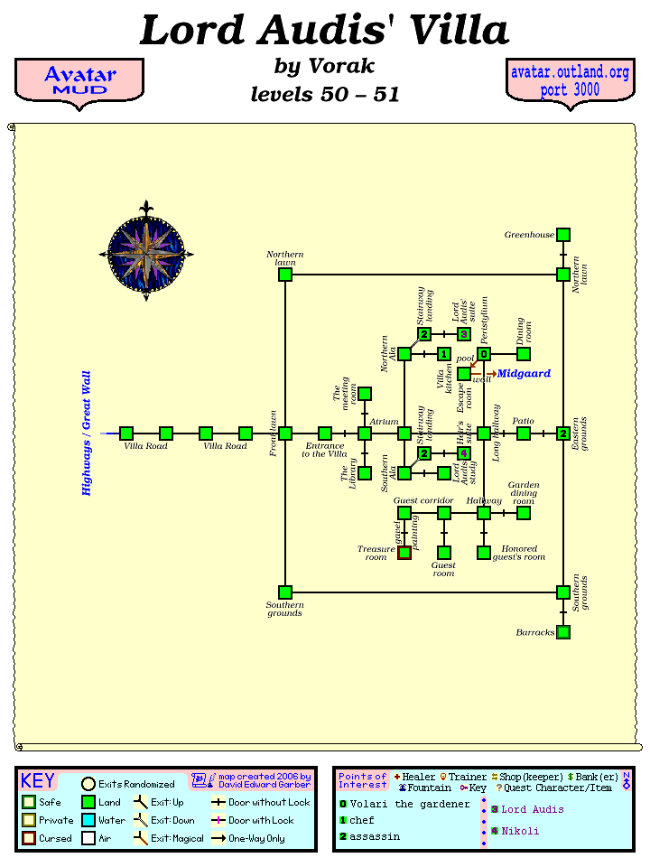 Avatar MUD Area Map - Lord Audis' Villa.GIF