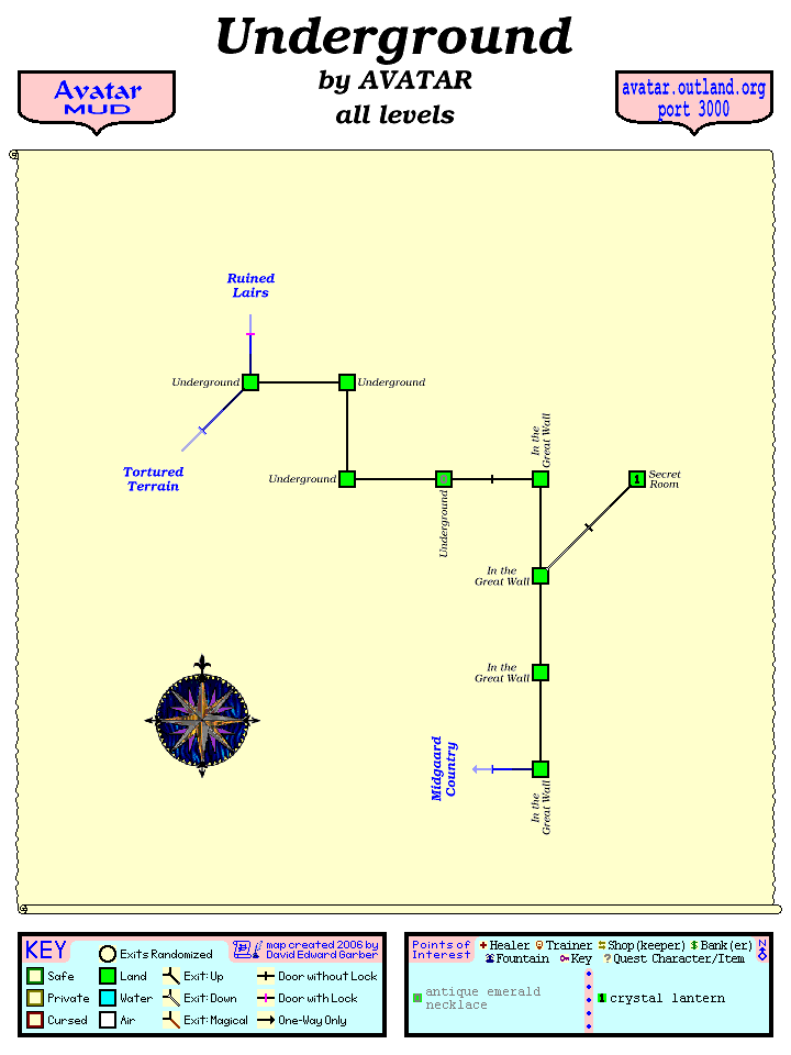 Avatar MUD Area Map - Underground.GIF