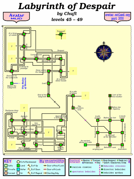 File:Avatar MUD Area Map - Labyrinth of Despair.GIF